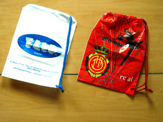 Bolsas personalizadas publicitarias ecologicas personalizadas asa cordón