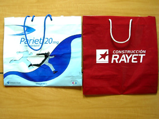 Bolsas personalizadas publicitarias ecologicas personalizadas asa cordón