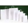 Bolsas de papel con asa rizada 118x8x24